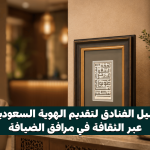 دليل الفنادق لتقديم الهوية السعودية عبر الثقافة في مرافق الضيافة
