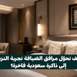 كيف تحوّل مرافق الضيافة تجربة النزيل إلى ذاكرة سعودية فاخرة؟