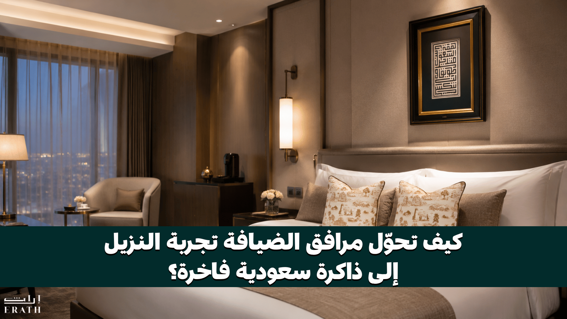 كيف تحوّل مرافق الضيافة تجربة النزيل إلى ذاكرة سعودية فاخرة؟