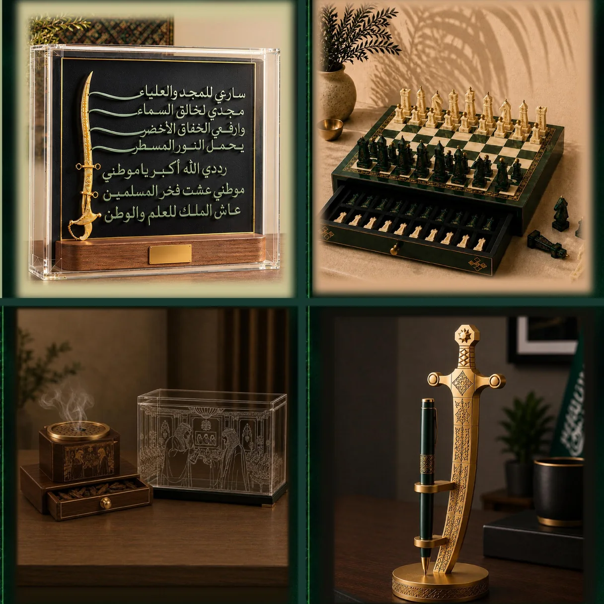 هدايا اليوم الوطني الرسمية وكبار الشخصيات من إراث